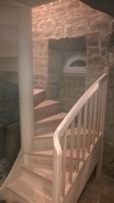 MENUISERIE LEBLANC Menuisier Traditionel A Dinan Escalier 12