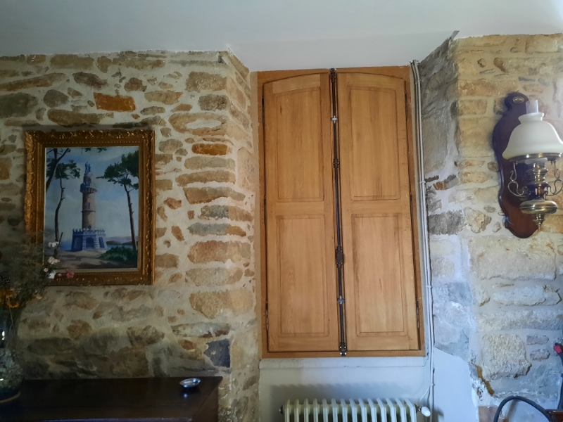 MENUISERIE LEBLANC Menuisier Traditionel A Dinan Fenetre Avec Volet Bois Interieur 3