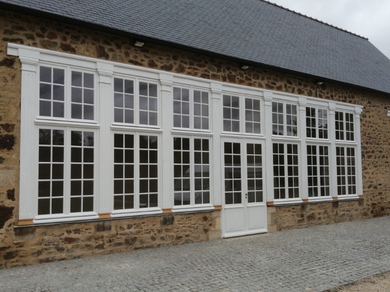 MENUISERIE LEBLANC Menuisier Traditionel A Dinan Orangerie 13