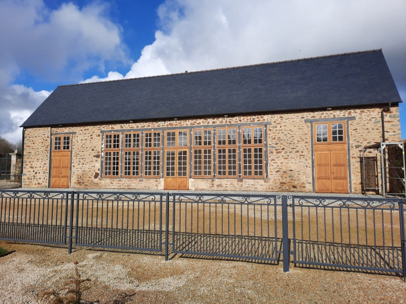 MENUISERIE LEBLANC Menuisier Traditionel A Dinan Orangerie Apres