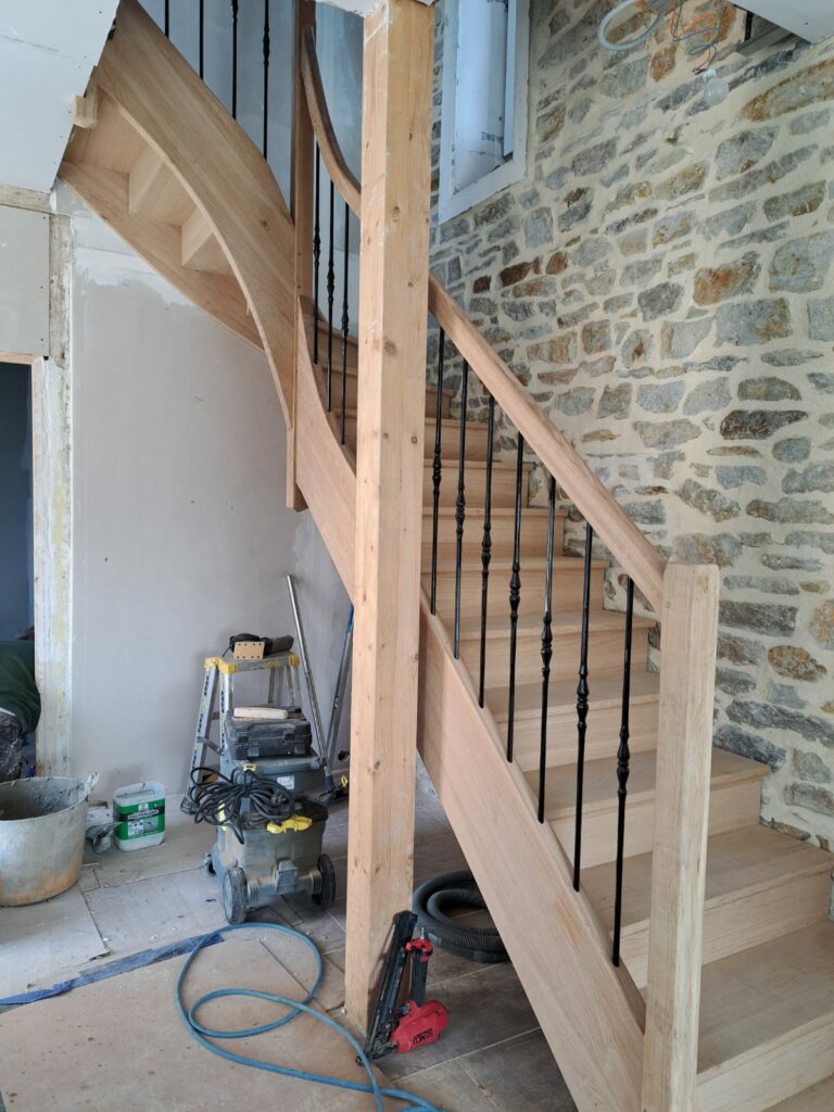 Menuiserie Leblanc Menuisier Traditionel A Dinan ESCALIERS 8